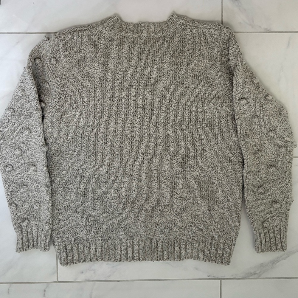 All Row Textured Dot Sweater - Picture 2 of 6